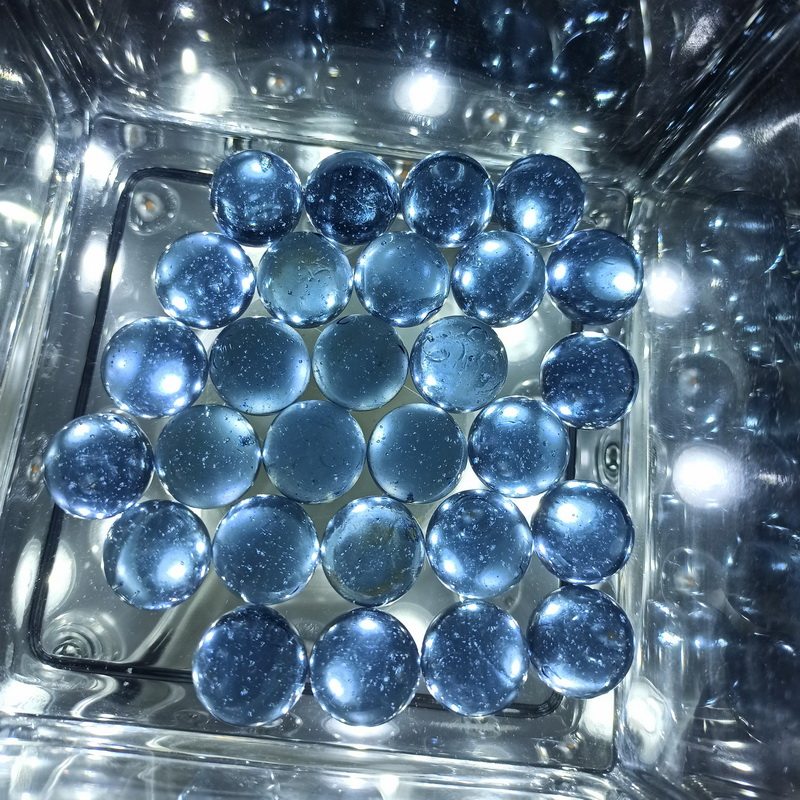 Art Craft Vase - Glazen knikkers 14/16/17mm gekleurde glazen kralen