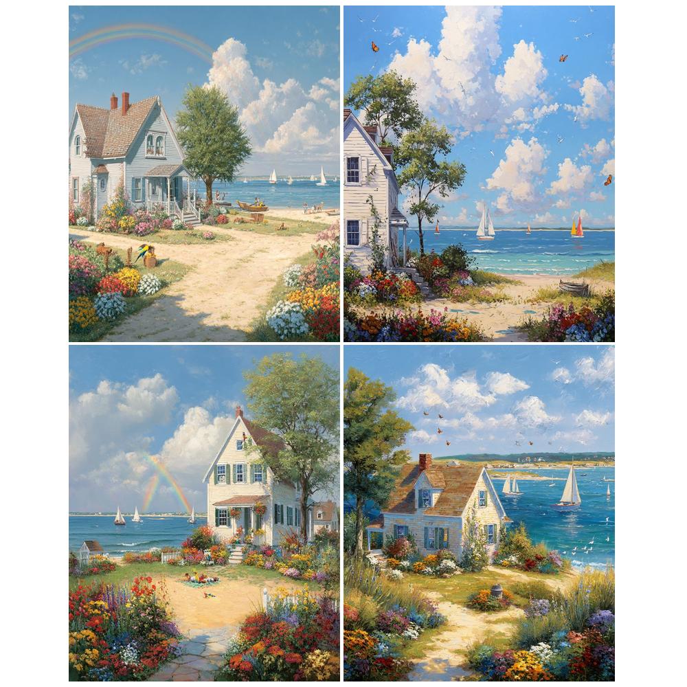 Art Craft Village - GATYZTORY Schilderen op nummer voor volwassenen,
