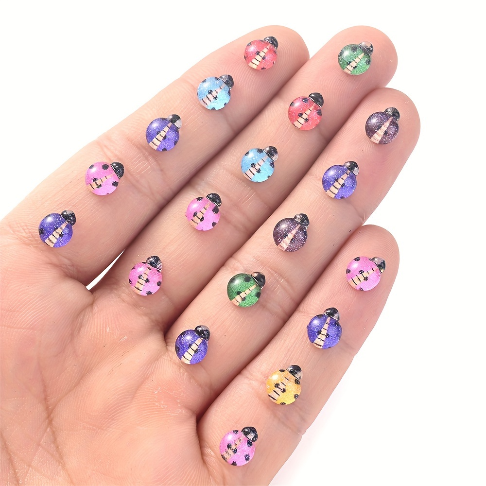 iYOE 50 stuks 6x8mm Harsen Lie - Art Craft Ladybug recensie en prijs