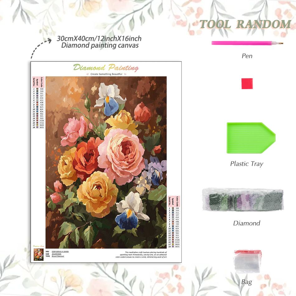 CHENISTORY Bloemen 5D Diamant  - Art Craft Ideas With Paper recensie en prijs
