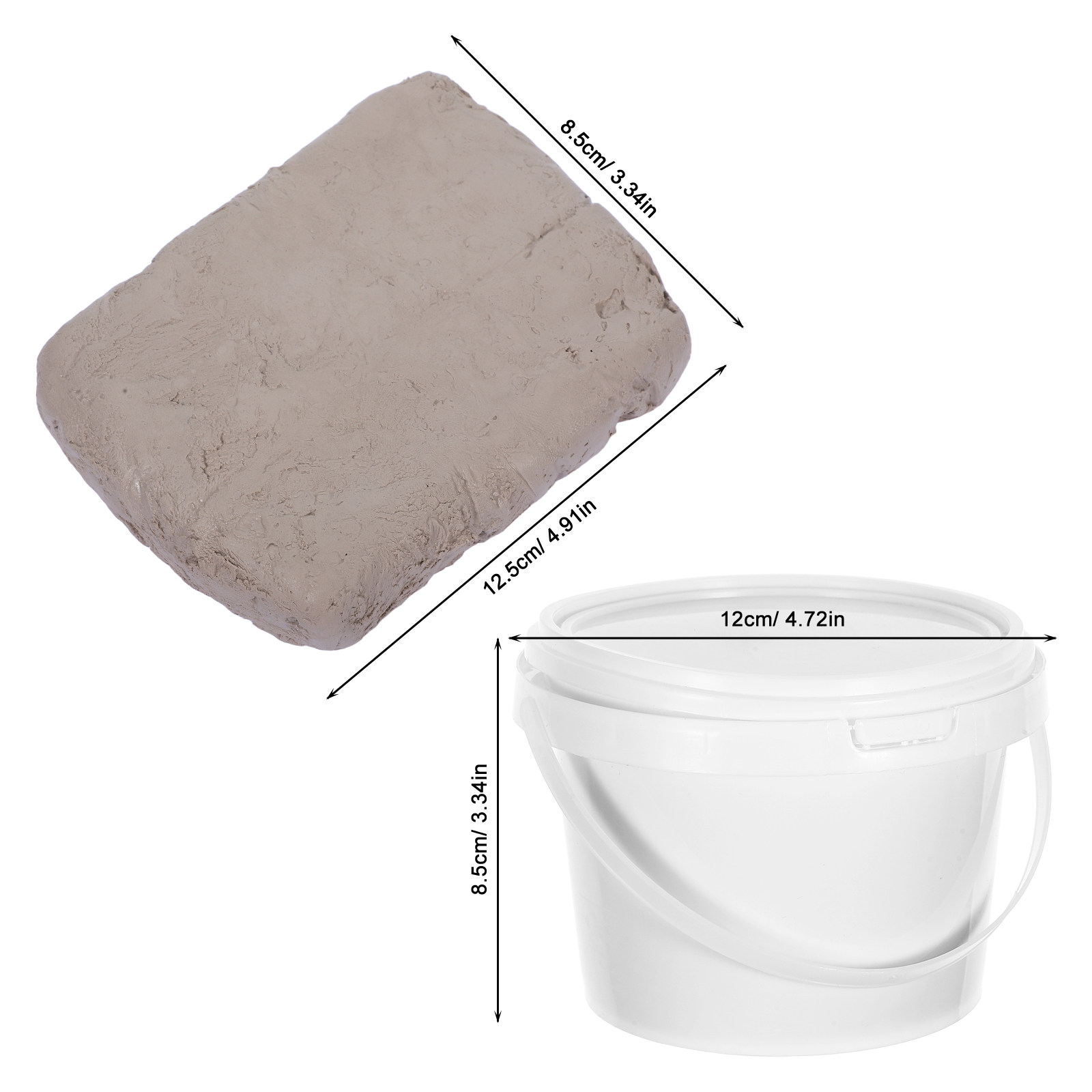 1 set lucht drogende witte mod - Air Dry Clay recensie en prijs