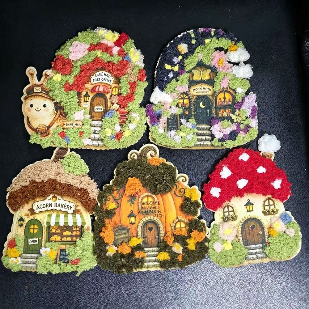 Scherpe Zinige Dorps-3D-Stoffe - Art Craft Village recensie en prijs