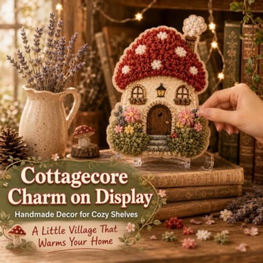Scherpe Zinige Dorps-3D-Stoffe - Art Craft Village recensie en prijs