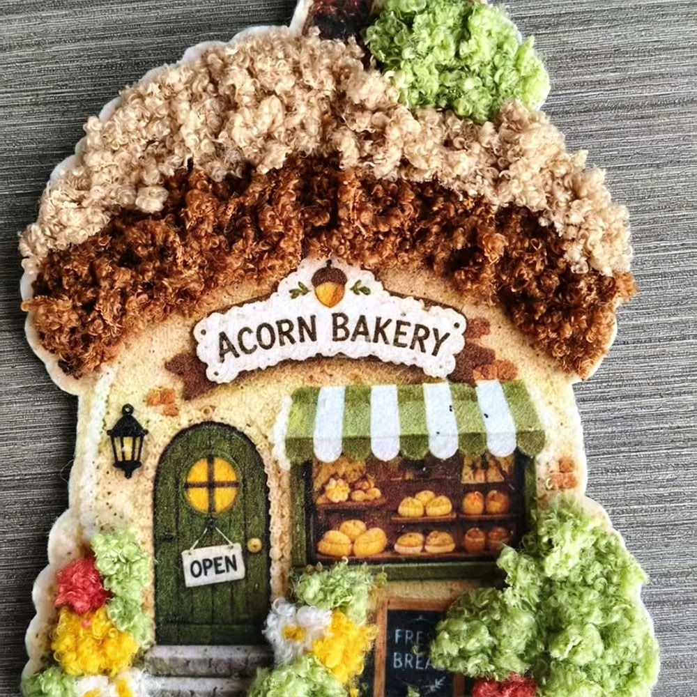 Scherpe Zinige Dorps-3D-Stoffe - Art Craft Village recensie en prijs