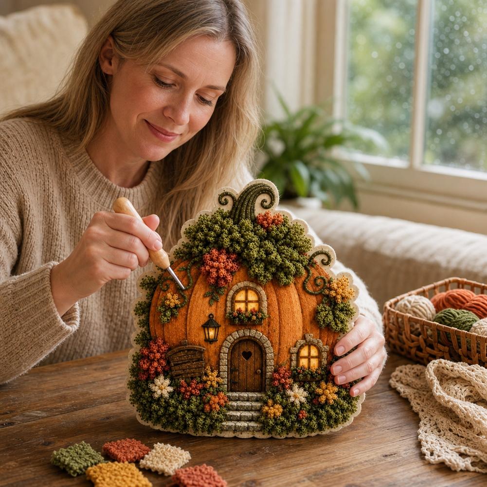 Scherpe Zinige Dorps-3D-Stoffe - Art Craft Village recensie en prijs