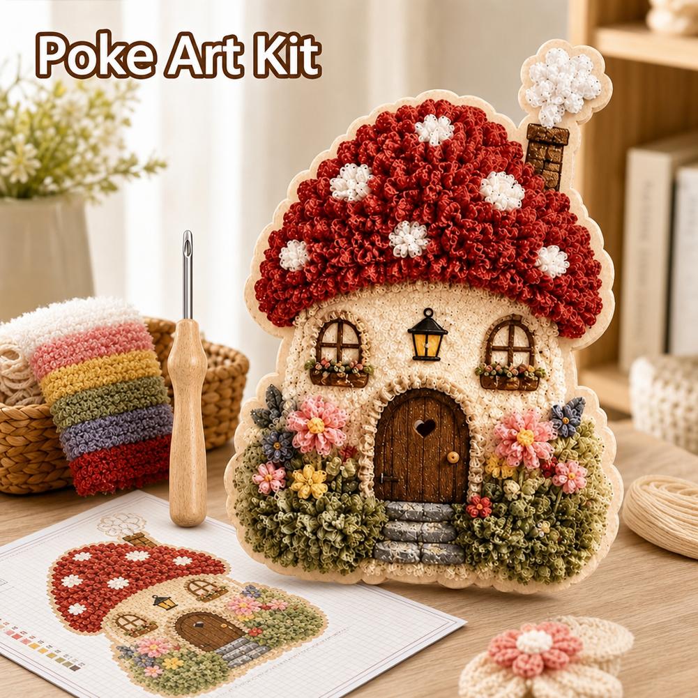 Scherpe Zinige Dorps-3D-Stoffe - Art Craft Village recensie en prijs