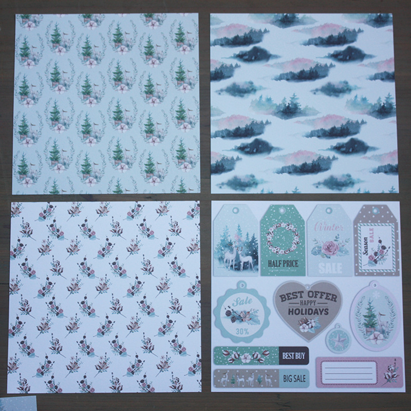 Kljuyp 24 Vellen Winter Scrapb - Art Craft Winter recensie en prijs