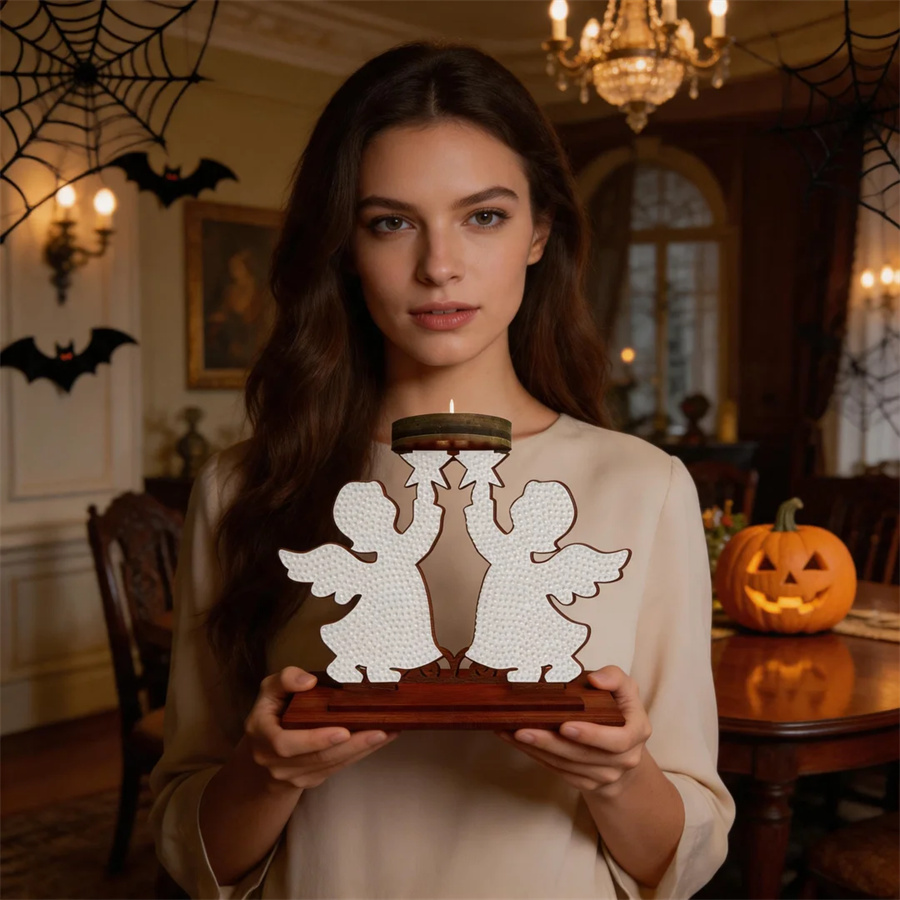 Kinderkaarsenhouder Halloween- - Art Craft Halloween recensie en prijs
