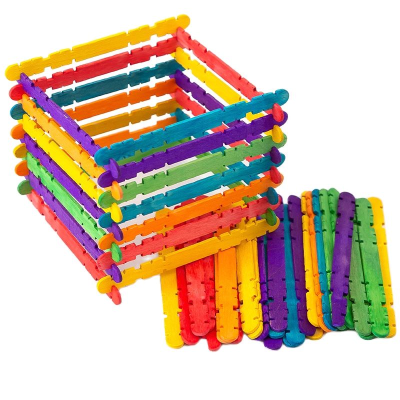 50 stuks DIY Houten Stok Popsi - Art Craft With Ice Cream Stick recensie en prijs