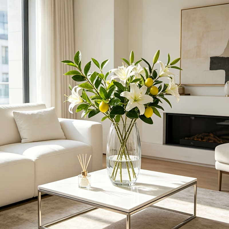 Kunstmatige citroentakken, 3-k - Art Craft Vase recensie en prijs