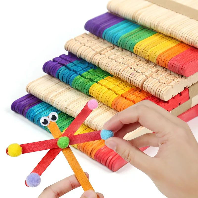 50 Stuks Houten Ijslolly Stokk - Art Craft With Ice Cream Stick recensie en prijs