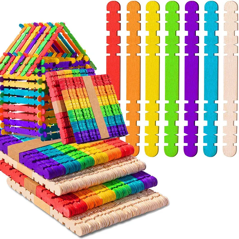 50 Stuks Houten Ijslolly Stokk - Art Craft With Ice Cream Stick recensie en prijs