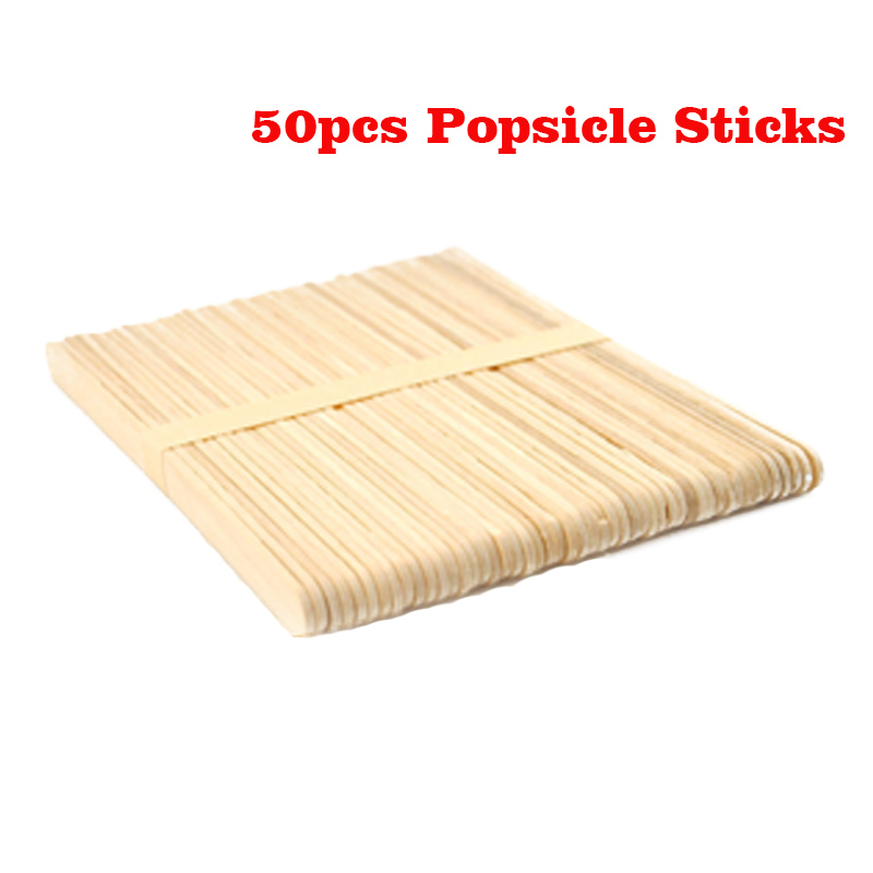Ijslollystokjes 50 stuks houte - Art Craft With Ice Cream Stick recensie en prijs