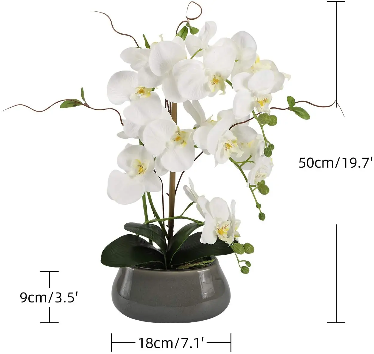Kunstmatige Orchidee Bloemen C - Art Craft Vase recensie en prijs