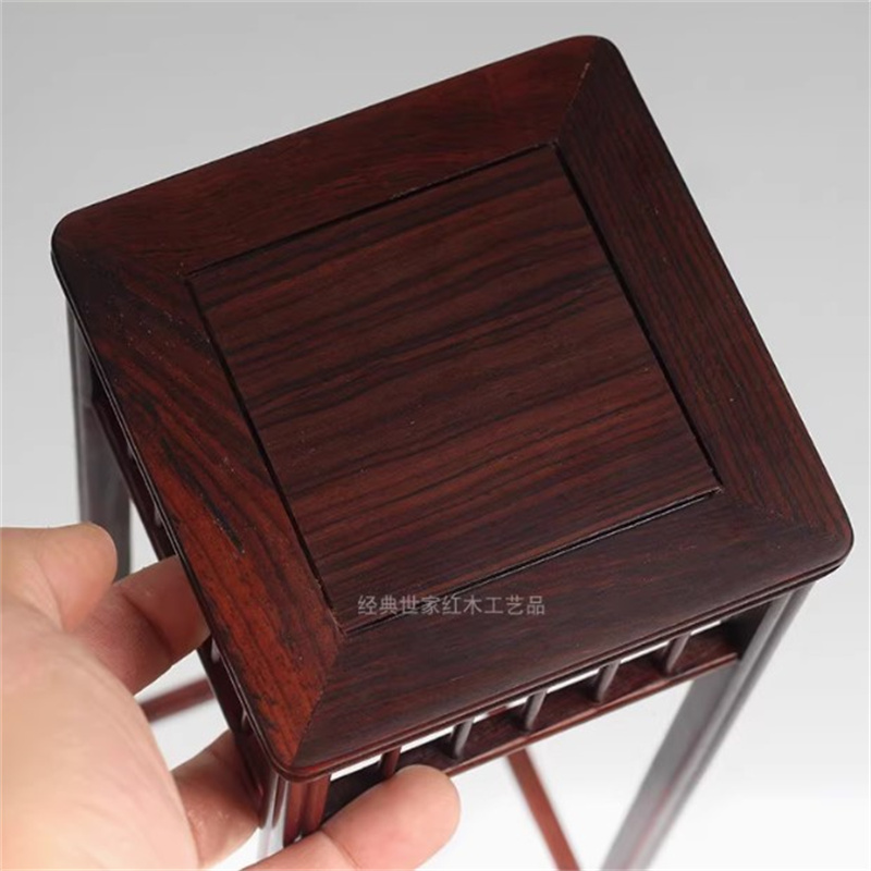 Rode houten decoratiesokkel, b - Art Craft Vase recensie en prijs