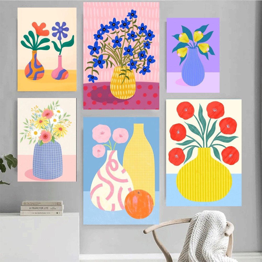 Abstracte Vaas Kunstposter Woo - Art Craft Vase recensie en prijs