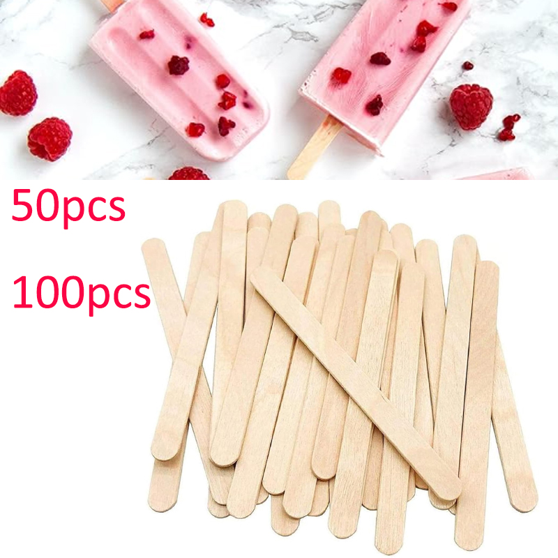    50/100 Stuks IJslollystokj - Art Craft With Ice Cream Stick recensie en prijs