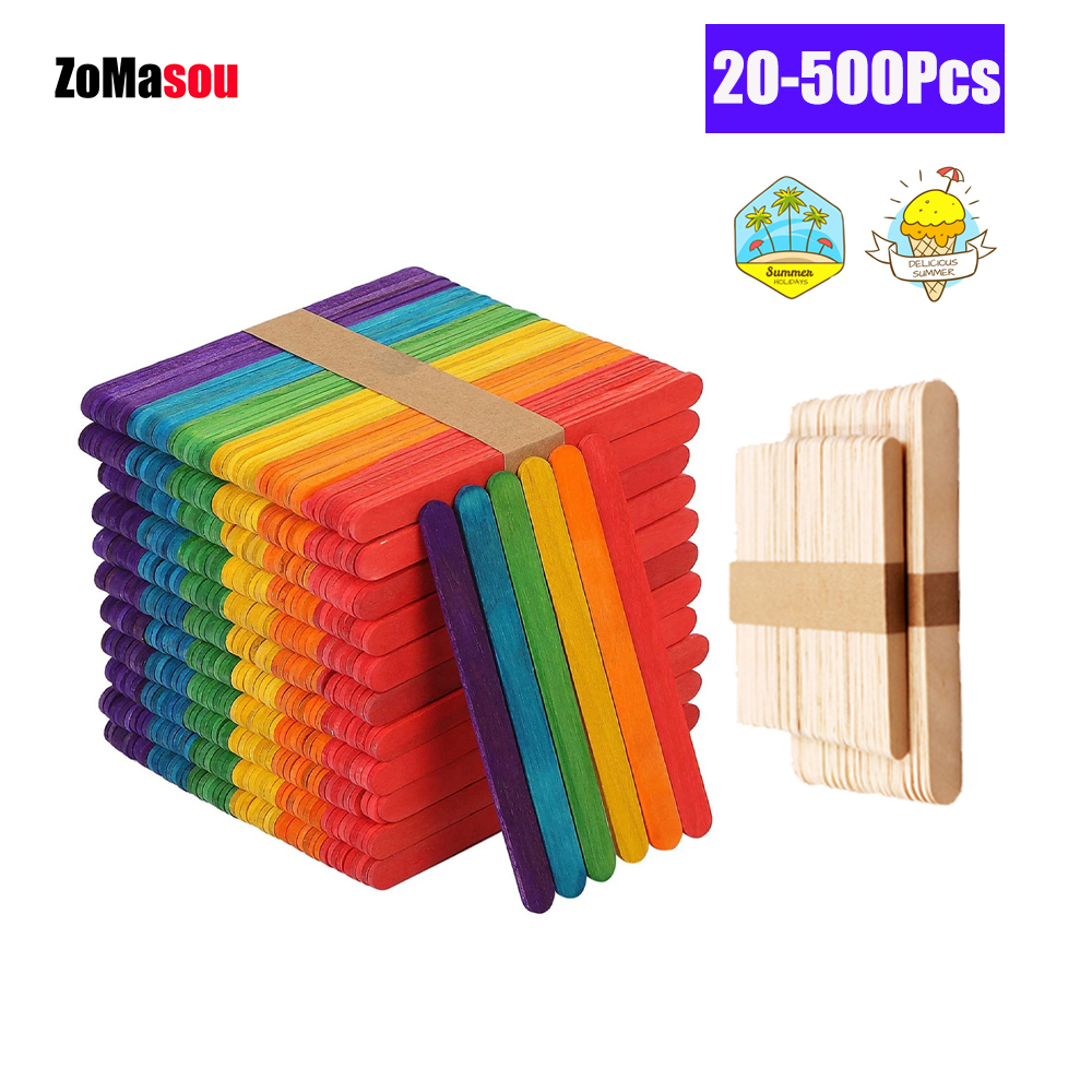 20/100/500 Stuks Ijs Popsicle  - Art Craft With Ice Cream Stick recensie en prijs