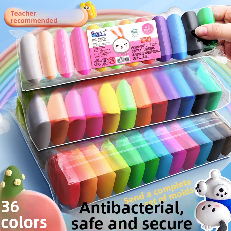 Complete 36-kleurige lucht dro - Air Dry Clay recensie en prijs