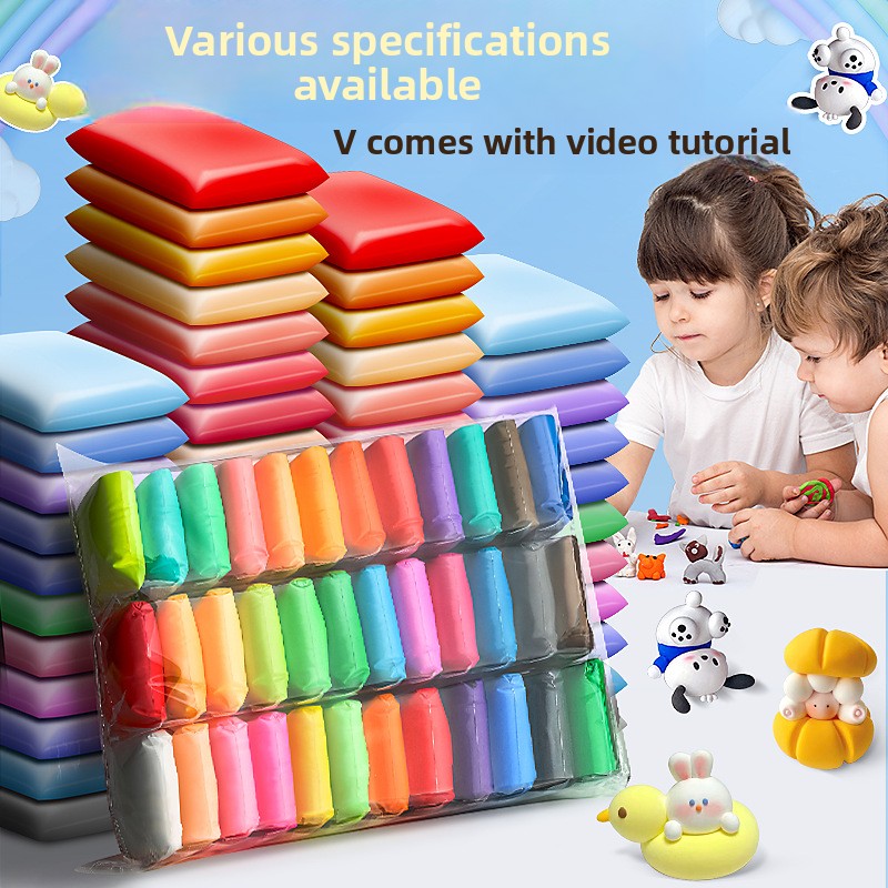 Complete 36-kleurige lucht dro - Air Dry Clay recensie en prijs