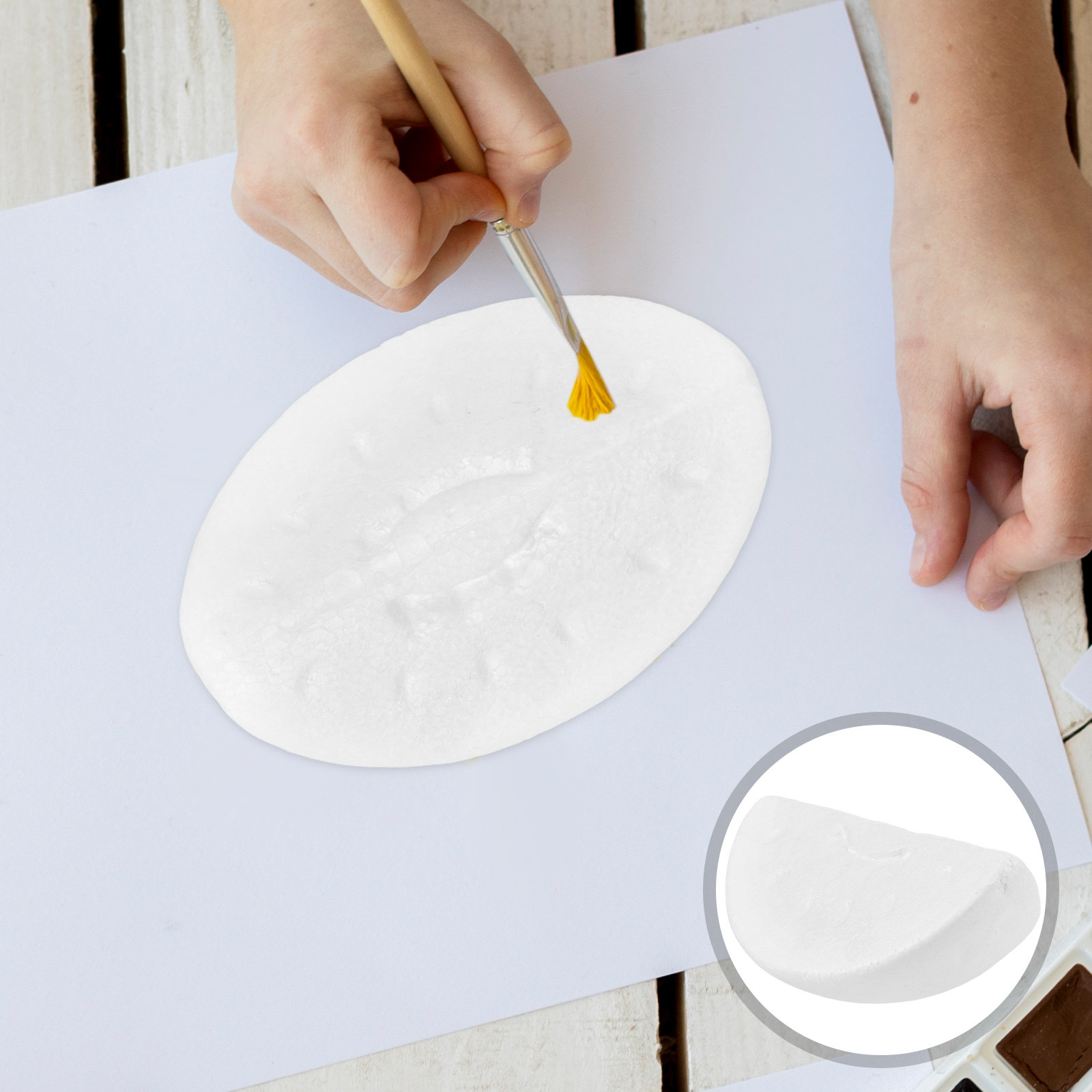 4 stuks witte schuim watermelo - Art Craft Vegetables recensie en prijs